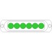 83667 - Green 6 LED Warning Lamp - (1pc)